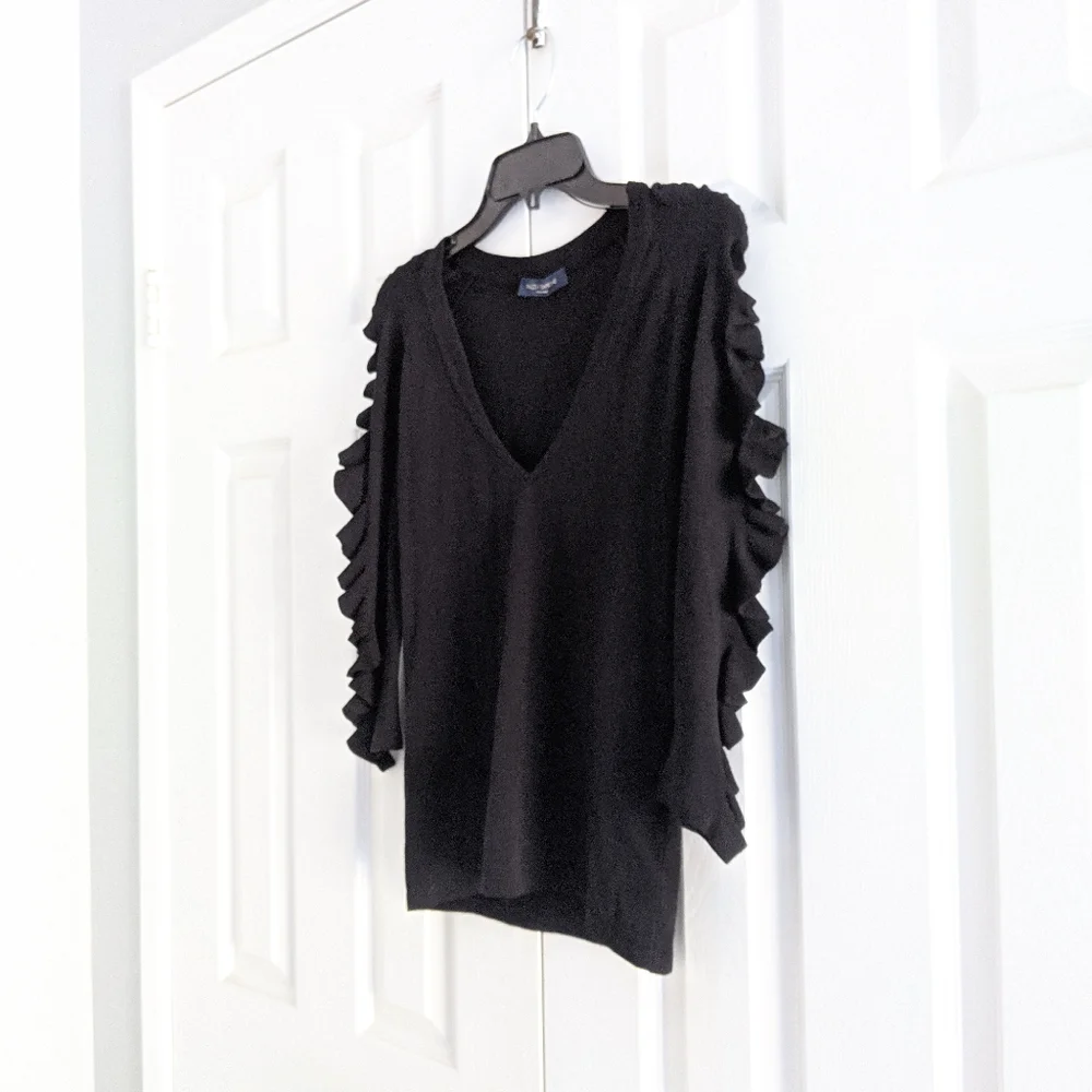 PIAZZA SEMPIONE Rouching Sleeves Sweater